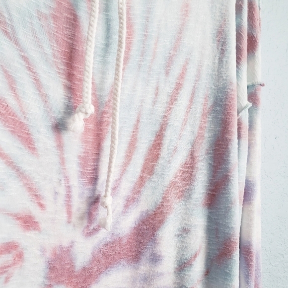 Free People Best Catch Tie Dye Tee in Pink Ivory - Picture 7 of 10